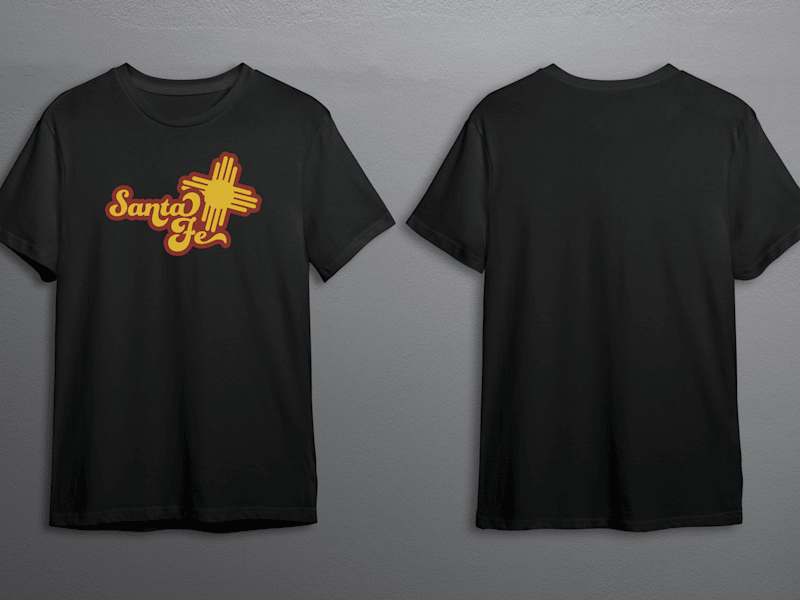 Cover image for Santa Fe,  Logo T-Shirt Design