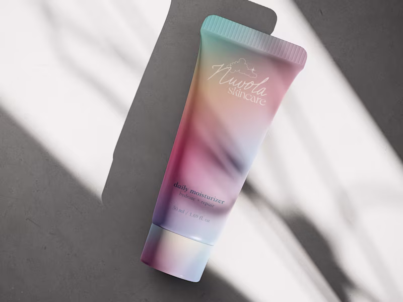 Cover image for Nuvola Skincare x Brand Identity and Packaging Design