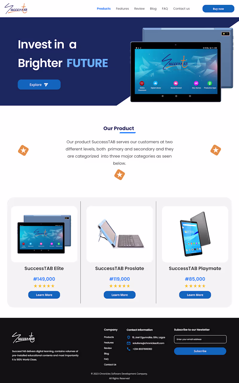 Cover image for Edu-Tech Web-design on Behance