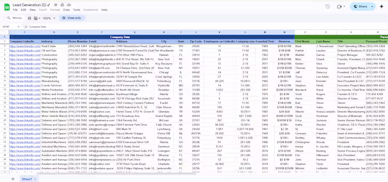 Cover image for Company and Decision-Maker Identification