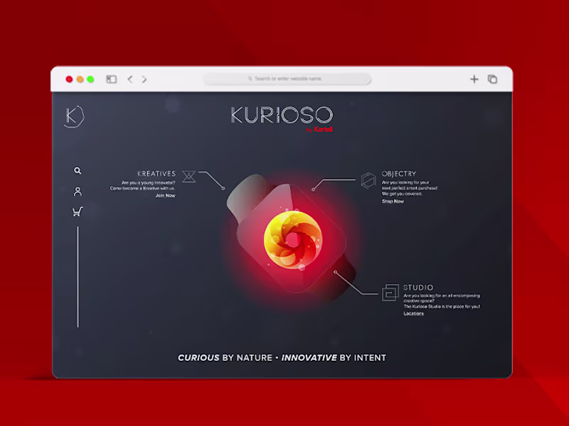 Cover image for KURIOSO by Kartell