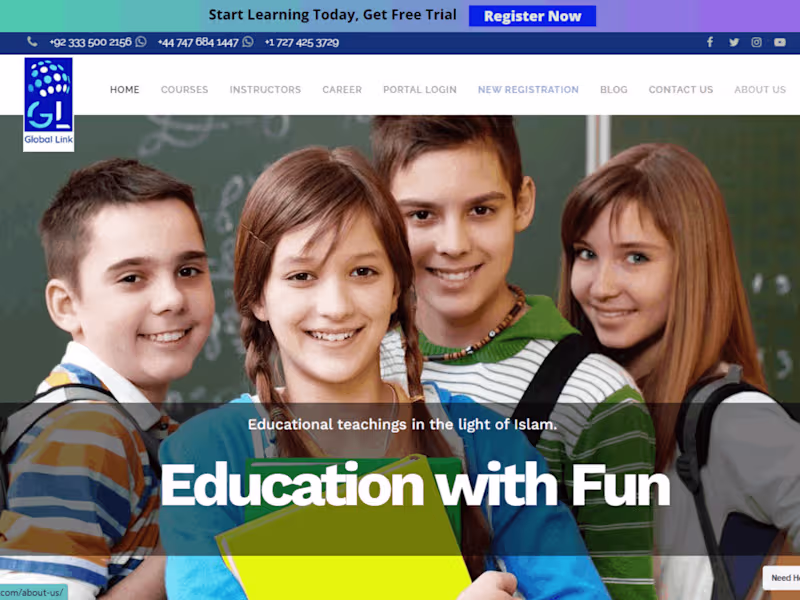 Cover image for Website for Company
