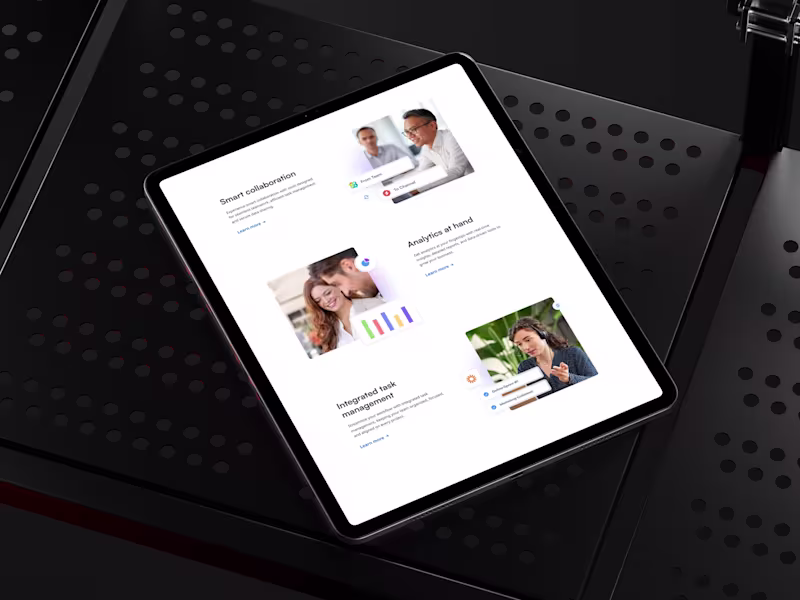 Cover image for Landing Page Framer Website Design + Development