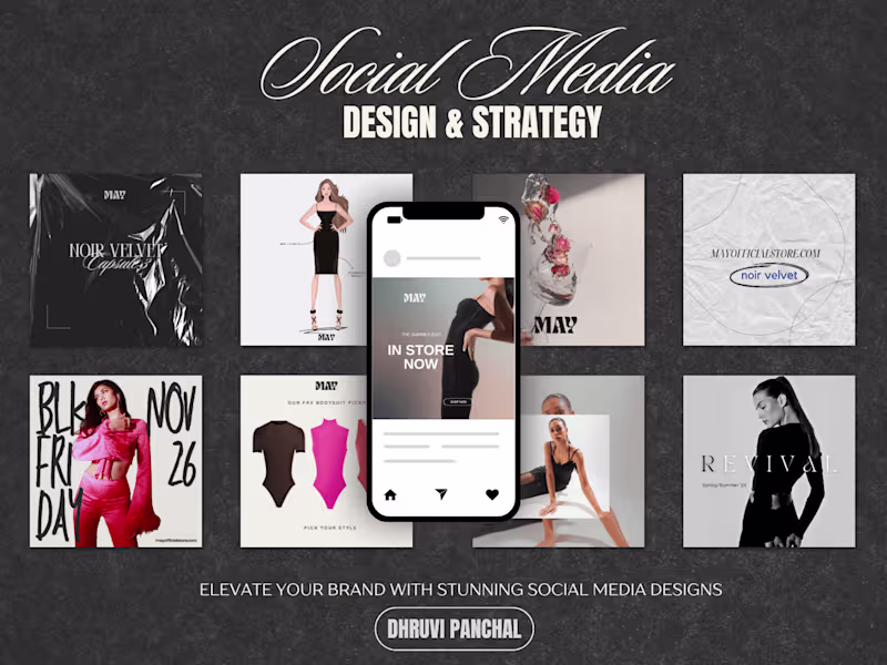 Cover image for Social Media Design & Strategy