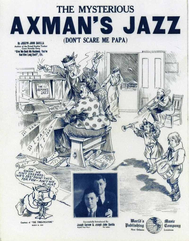 Cover image for The Axeman of New Orleans: The Jazz-Loving Serial Killer