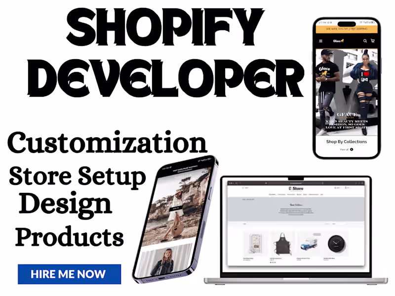 Cover image for Shopify Store Setup: Design, Development, & Optimization