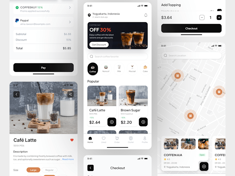 Cover image for Coffee Shop Mobile App
