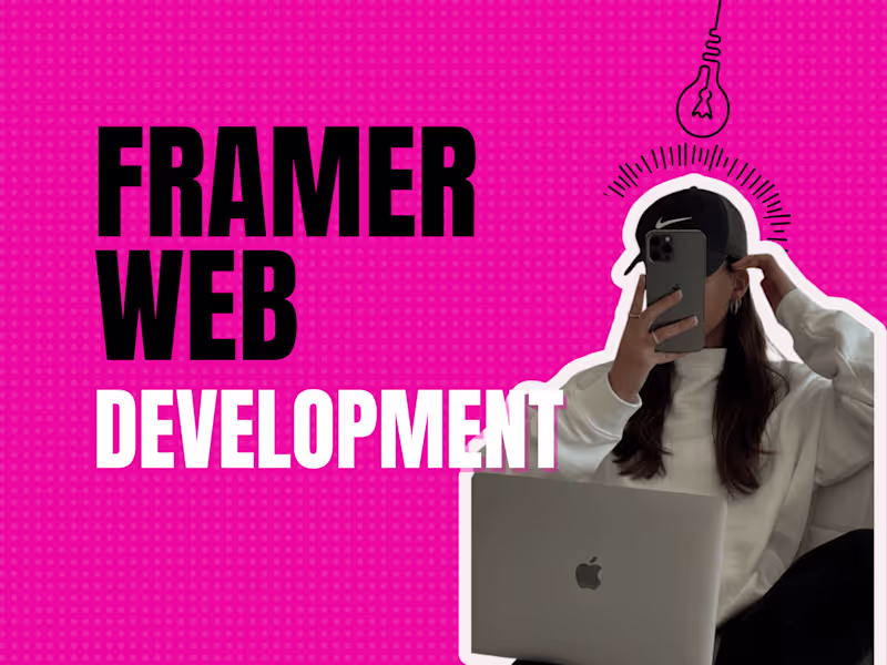 Cover image for FRAMER | FIGMA • Website Development