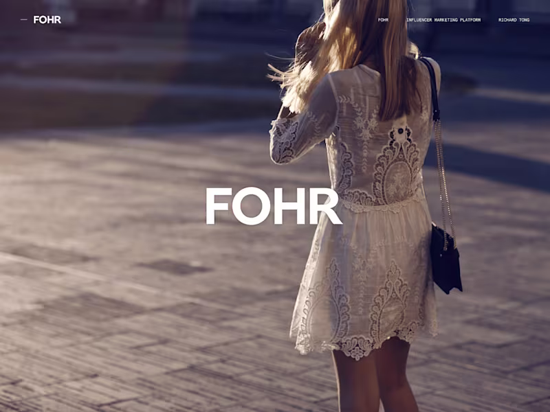 Cover image for Fohr