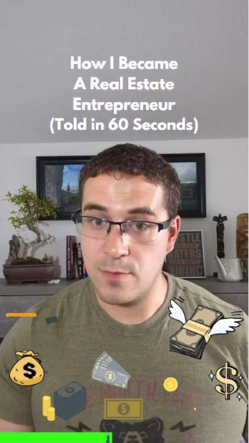 Cover image for Short Form Content - How Mike became a Real Estate Entrepreneur