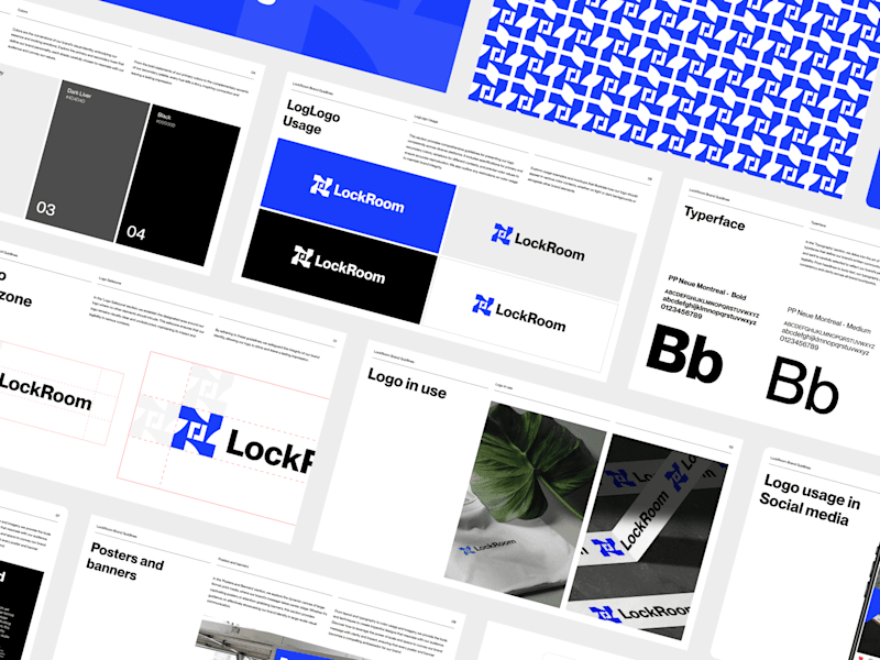 Cover image for LockRoom brandbook