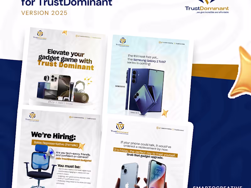 Cover image for Creative Social Media Design for Tech & Gadget Brands