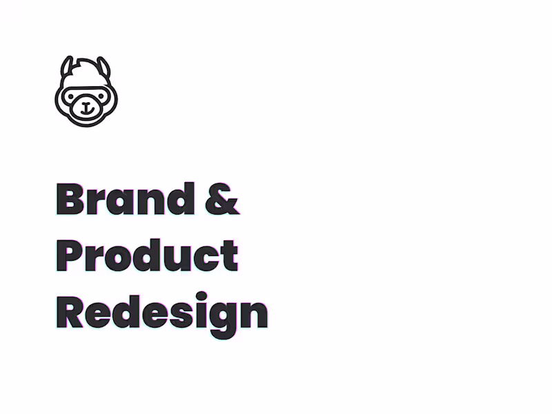 Cover image for Brand & Product Redesign