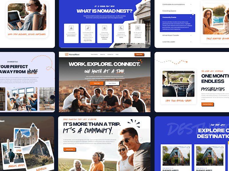 Cover image for UX/UI & Visual Identity Design for Boutique Travel Platform