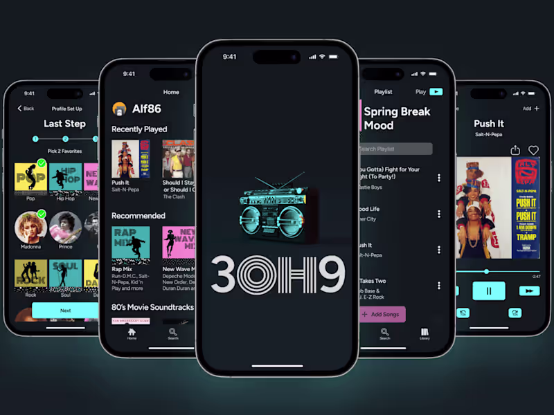 Cover image for 80’s Music App