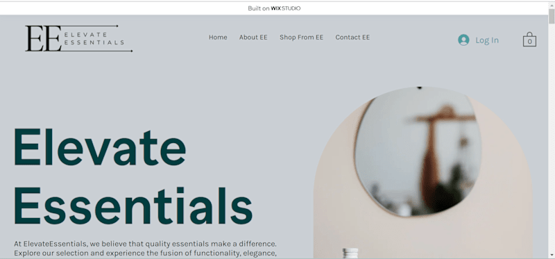 Cover image for E-Commerce Website Design for ElevateEssentials