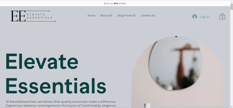 Cover image for E-Commerce Website Design for ElevateEssentials