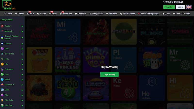 Cover image for ZemenBet – Online Betting Platform