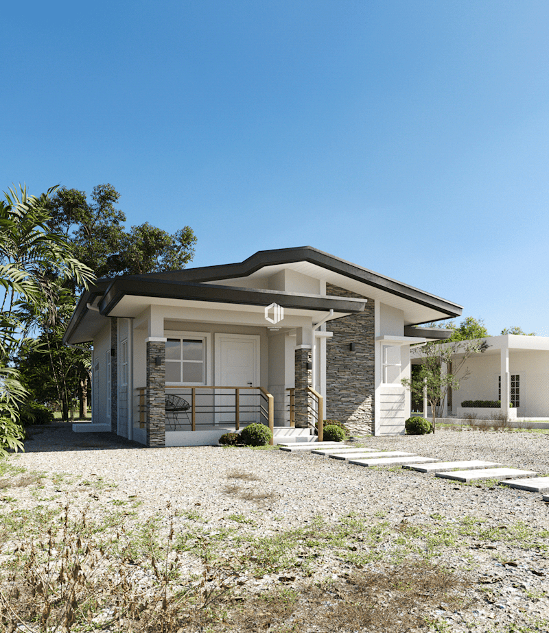 Cover image for Just a simple 3 Bedroom Bungalow home :: Behance