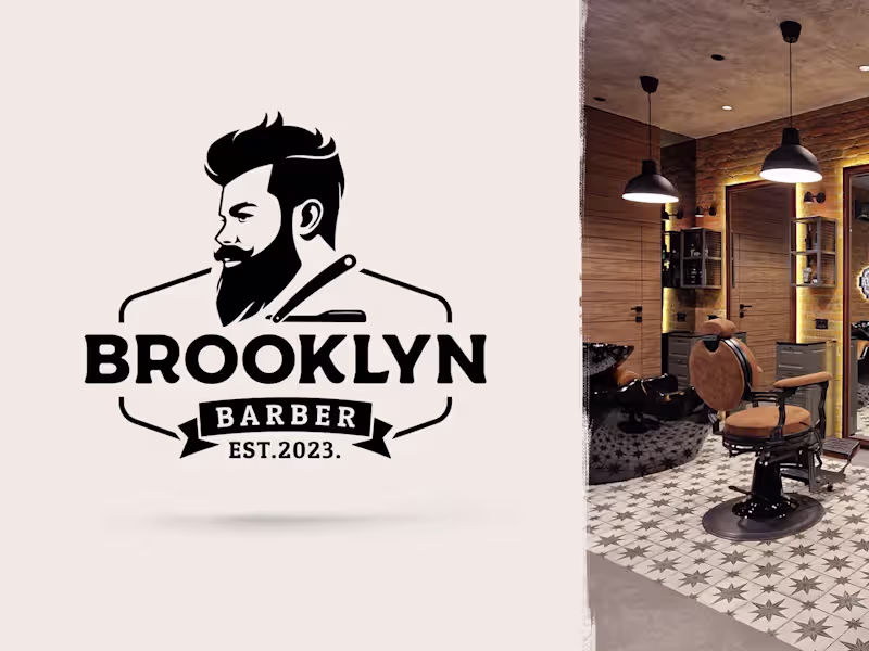 Cover image for Logo Design - BARBER SHOP - 2023