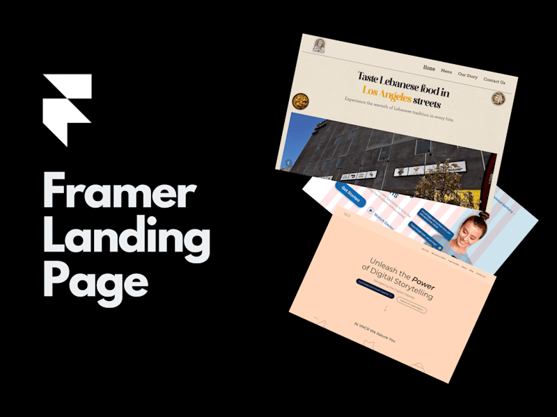 Cover image for Framer Landing Page (Design & Development) 🚀