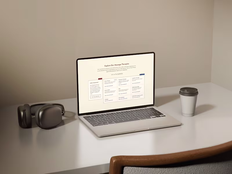 Cover image for The Fascia Clinic Brand Design and Web Design