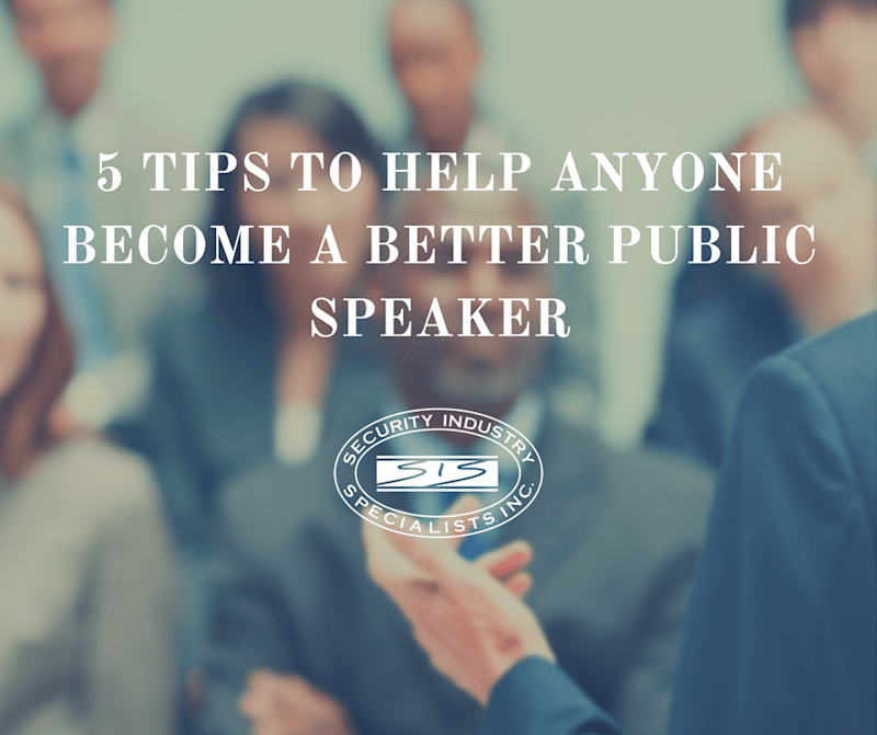 Cover image for 5 Tips to Help Anyone Become a Better Public Speaker - SIS