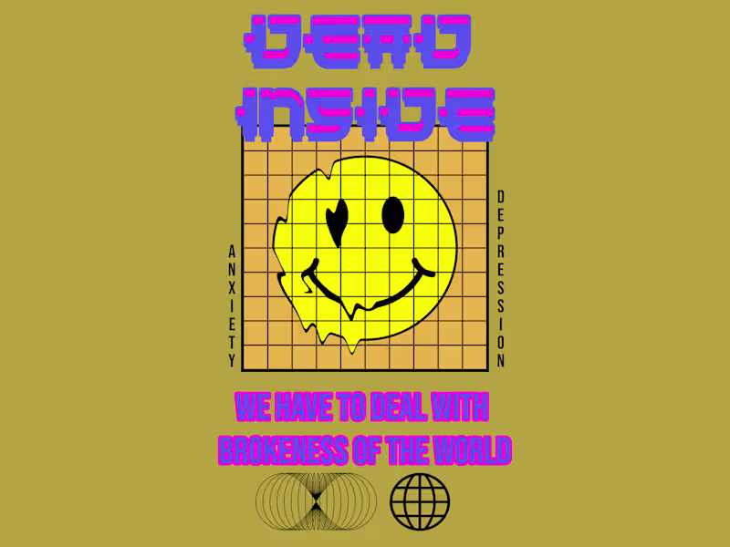 Cover image for Dead Inside (design for clothing)