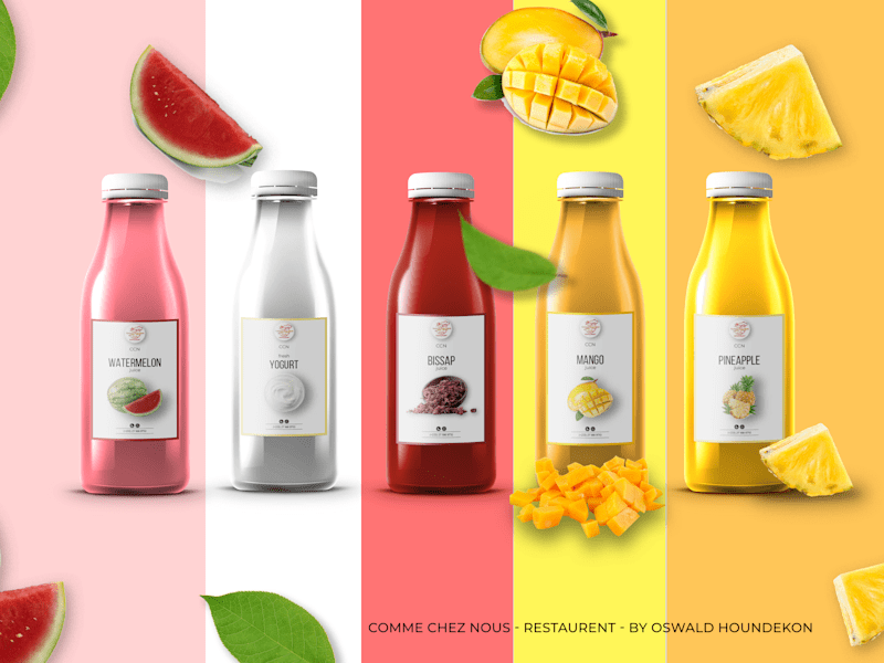 Cover image for Fruit drink packaging