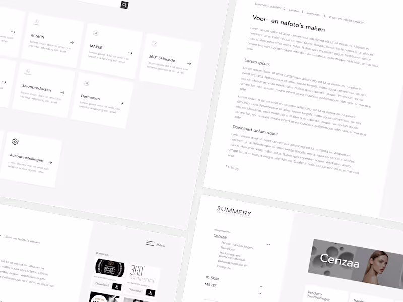 Cover image for Summery Cosmedical Group knowledge base