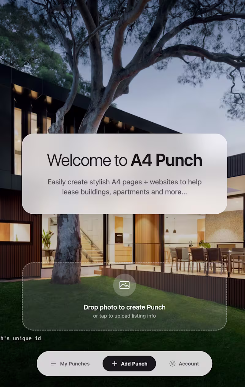 Cover image for User screen for a new