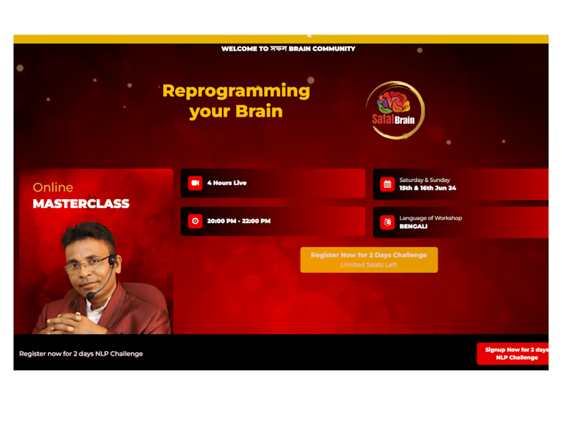 Cover image for Landing Page For NLP