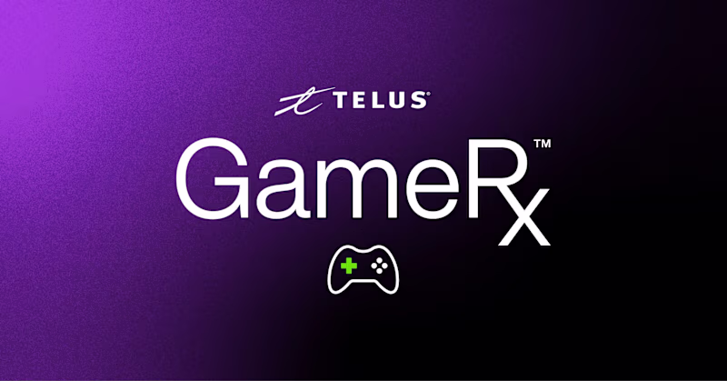 Cover image for Telus’ GameRx | Guide to Gaming and Wellness - Site Development