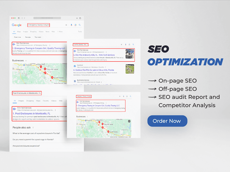 Cover image for Monthly SEO report with fixing errors