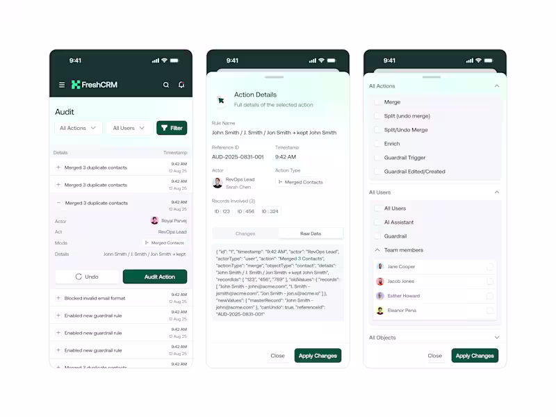 Cover image for Audit - CRM AI