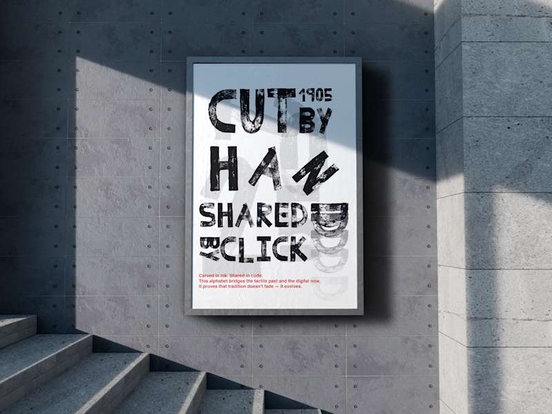 Cover image for Custom Typography and Poster