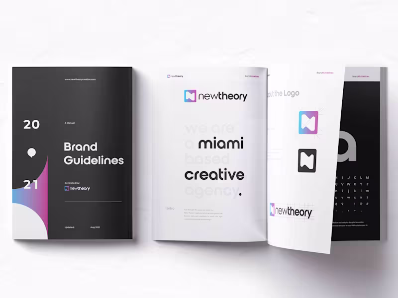Cover image for Brand Identity - New Theory