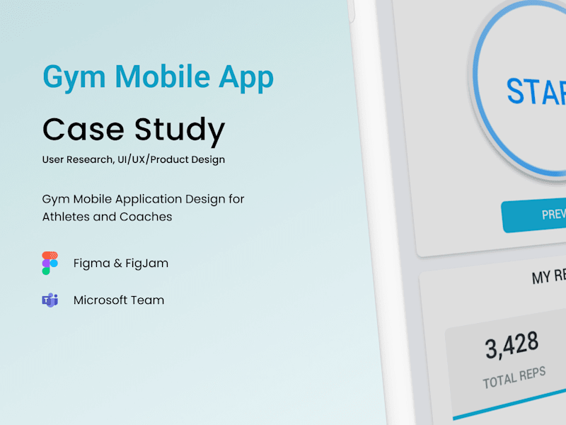 Cover image for Gym Mobile App - Case Study