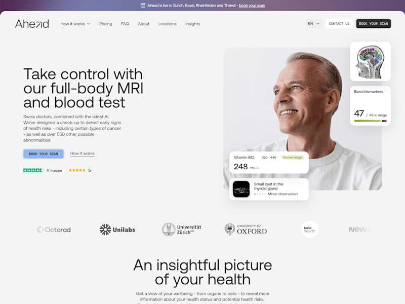 Cover image for Ahead Health Framer Development