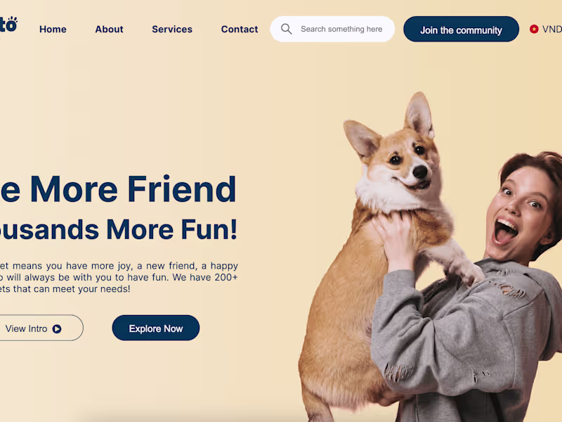 Cover image for Monito Pets – Your Ultimate Companion for Pet Care