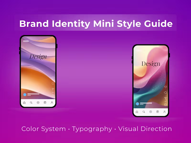 Cover image for Brand Identity Mini Style Guide