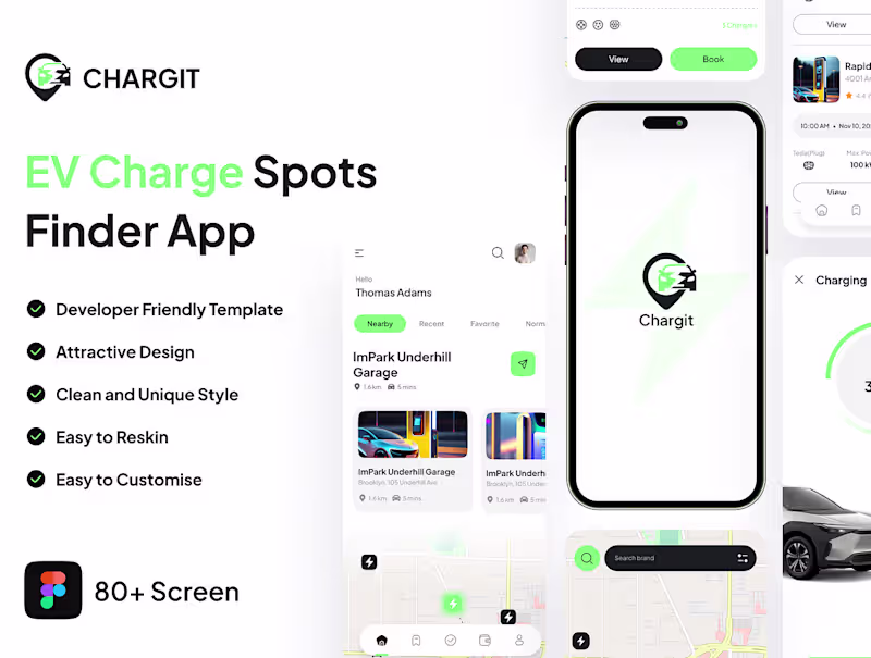 Cover image for ChargIt UI Kit