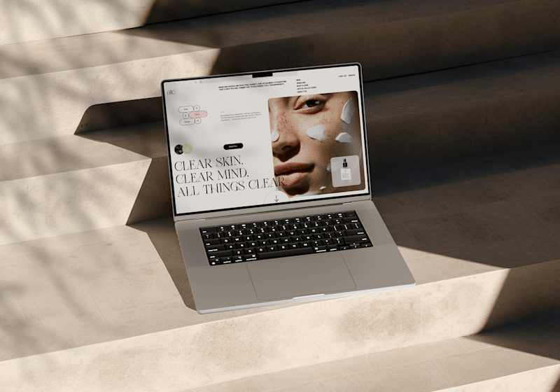 Cover image for All Things Clear — Skincare Branding