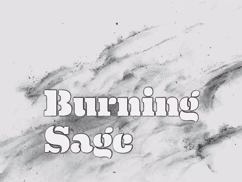 Cover image for Burning Sage: Poems from the Lytton Fire