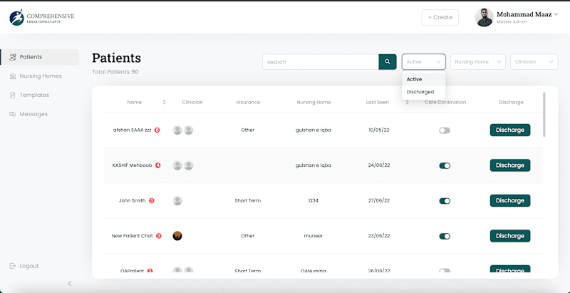 Cover image for Crehab Consultants (EMR PWA)