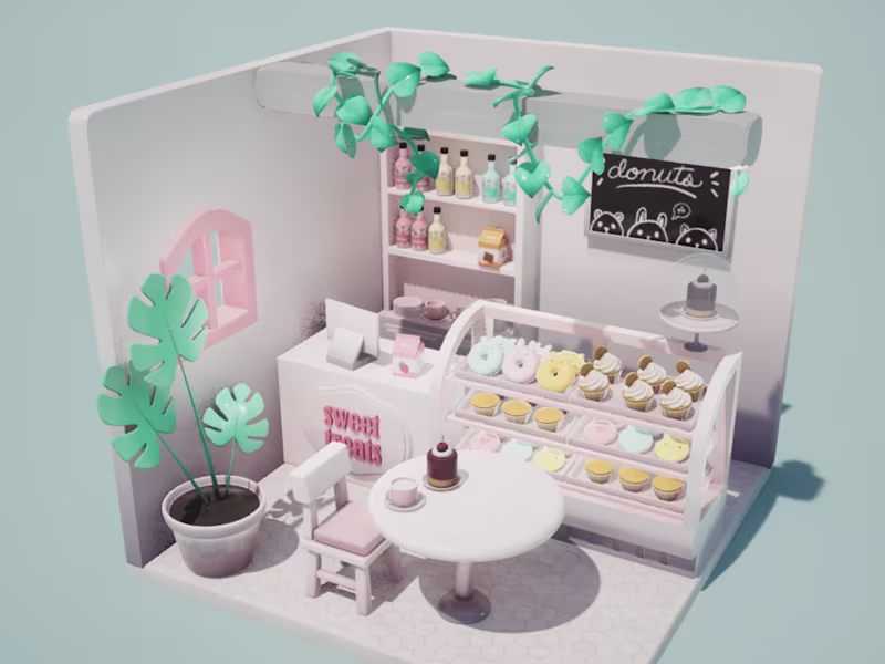Cover image for Cute 3D Bakery