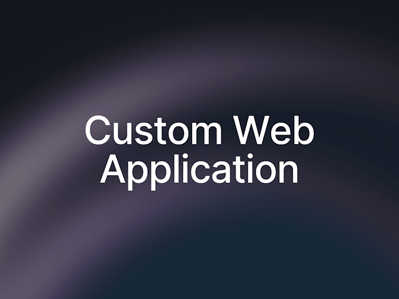 Cover image for Web App Development