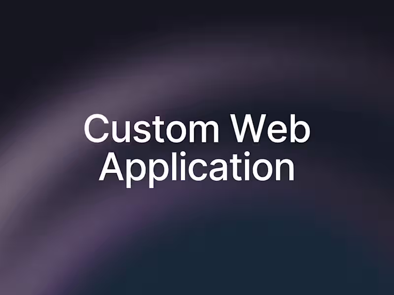 Cover image for Web App Development
