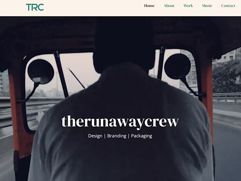 Cover image for Website Design: Runaway Crew 