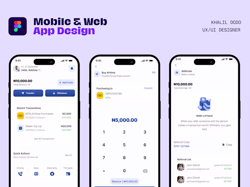Cover image for Captivating Mobile & Web App Design